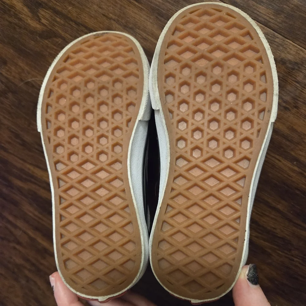 Vans Classic Velcro Skate Sneakers, Toddler Vans, Old School Vans, Kids Vans - Picture 6 of 8